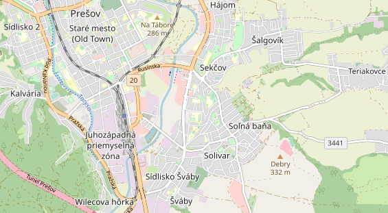 Caravanhändler auf Karte