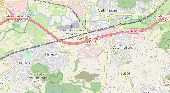 Caravan dealer on map