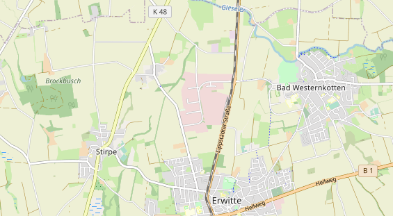 Caravan dealer on map