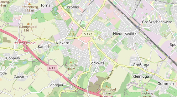 Caravan dealer on map