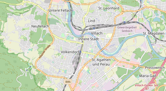 Caravan dealer on map