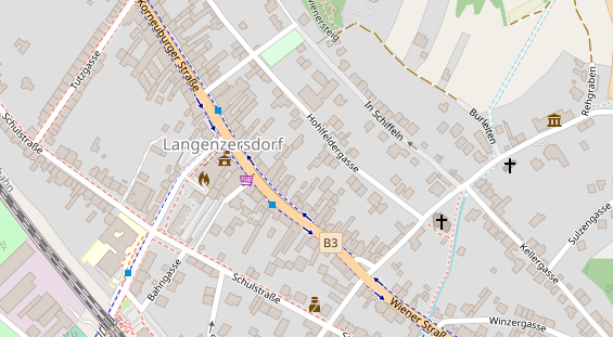 Caravanhändler auf Karte