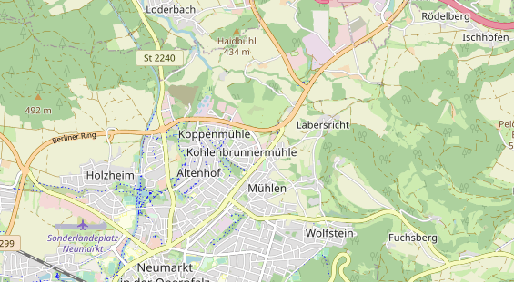 Caravanhändler auf Karte