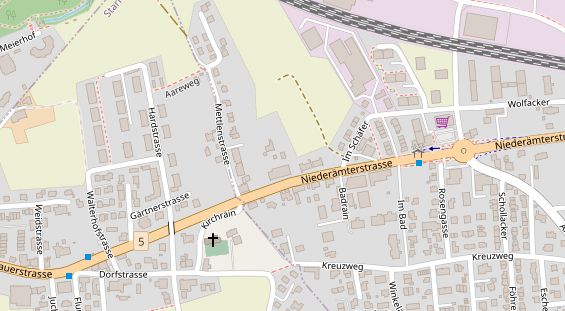 Caravanhändler auf Karte