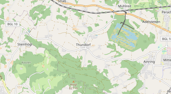 Camper rental on map