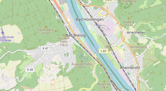 Caravanhändler auf Karte