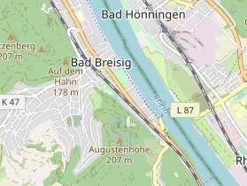 Caravan dealer on map