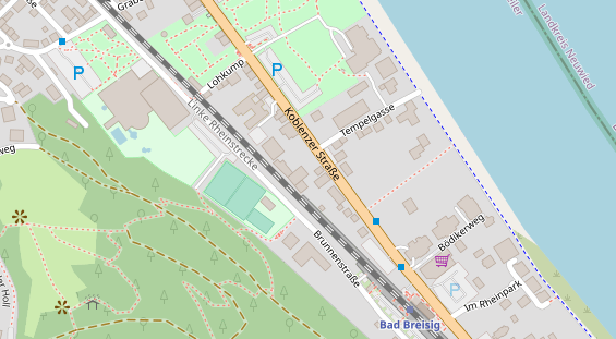 Caravan dealer auf Karte