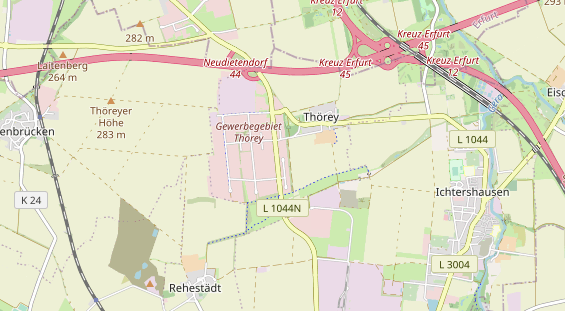 Caravanhändler auf Karte