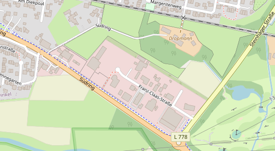 Caravanhändler auf Satellitenbild