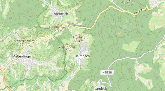 Caravan dealer on map