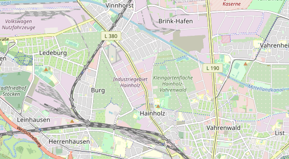 Caravan dealer on map