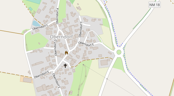 Caravanhändler auf Satellitenbild