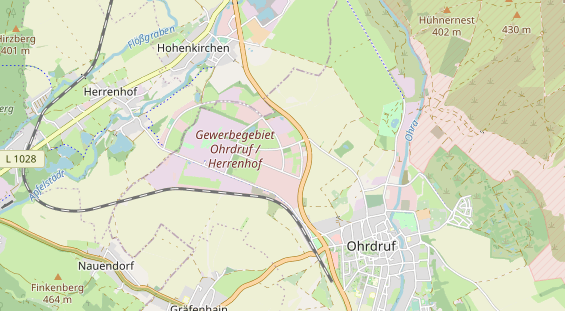 Reisemobil auf Karte