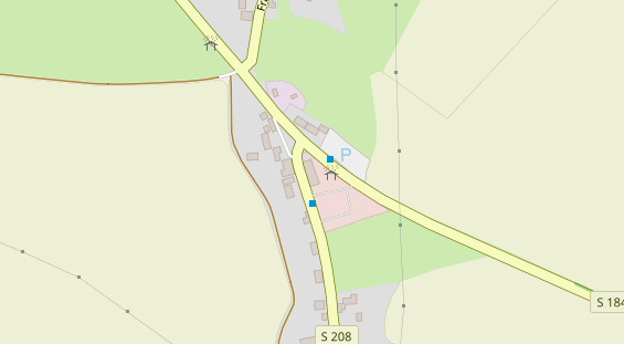 Caravanhändler auf Satellitenbild