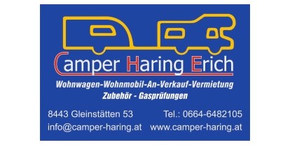 Caravan dealer - Gasprüfung - Styria - Camper Haring Erich