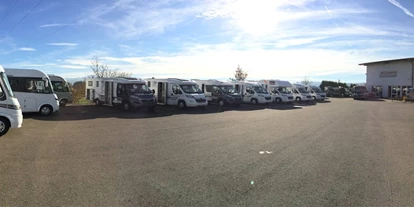 Caravan dealer - Servicepartner: AL-KO - Germany - Unser Firmengelände  - Wohnmobile-Wohnwagen Wiedemann GmbH