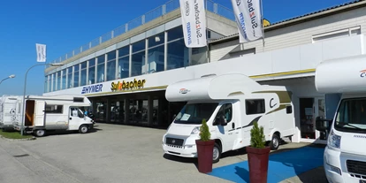 Caravan dealer - Verkauf Reisemobil Aufbautyp: Kastenwagen - Beschreibungstext für das Bild - HYMER Sulzbacher