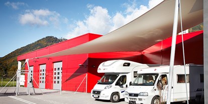 Caravan dealer - Unfallinstandsetzung - Austria - Firmenzentrale Weißenbach/Liezen - Gebetsroither Handels GmbH