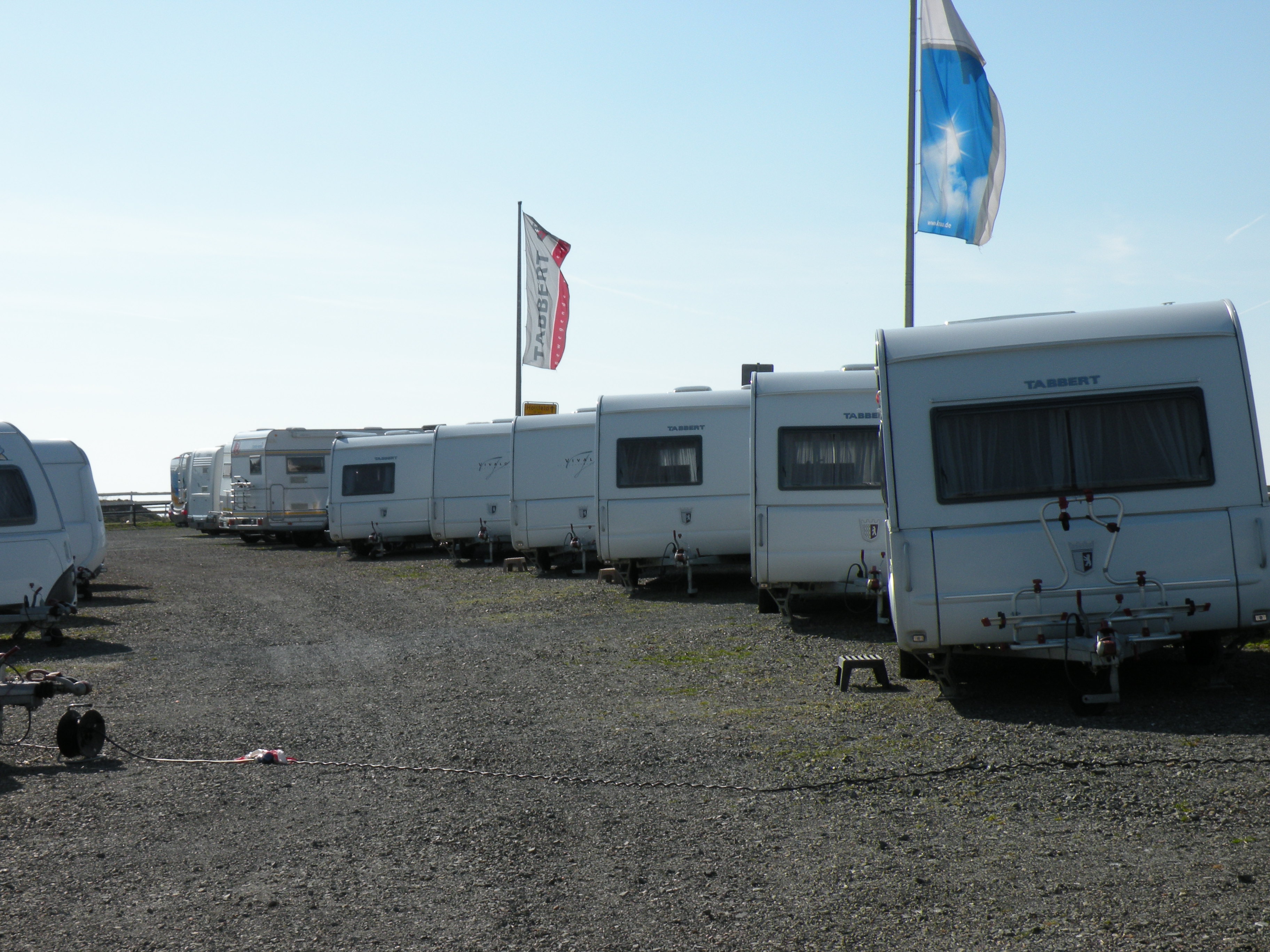 RV-dealer - Freigelände - Degen Caravan KG