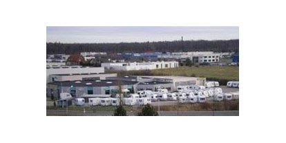 Caravan dealer - Campingshop - Goslar - Komplettansicht, ohne Ersatzteillager - Campingmarkt GmbH