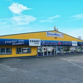 RV dealer - Außenaufnahme Firmengebäude - Campingsalon ZimmerMann GmbH