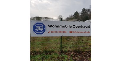 Caravan dealer - Markenvertretung: Weinsberg - Brandenburg - Wohnmobile Oberhavel