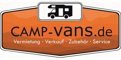 Caravan dealer - Verkauf Reisemobil Aufbautyp: Kastenwagen - Logo - CAMP-VANS.de  •  B4-Automobile e.K.
