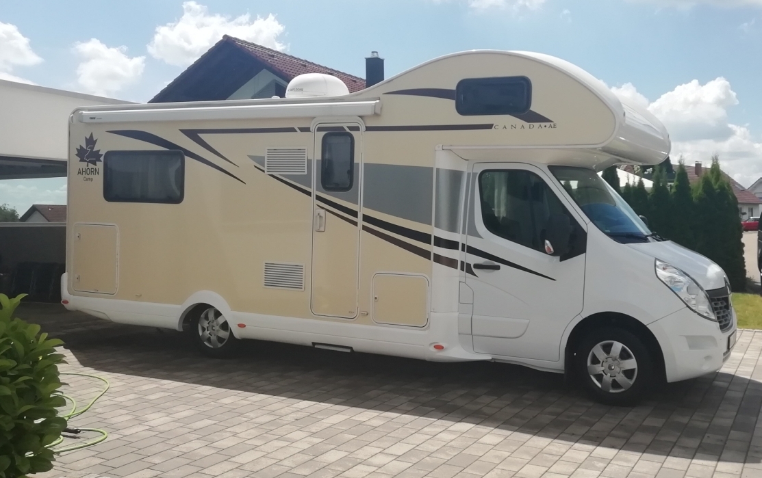 Wohnmobilhändler - Ahorn Canada AE Wohnmobil mieten bei AlbCamper - Ahorn Canada AE Wohnmobil