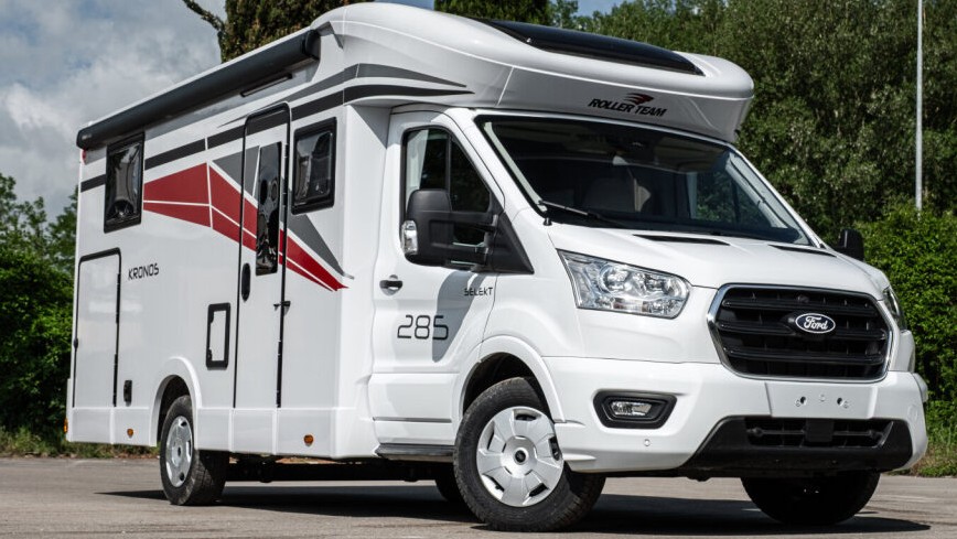 Wohnmobilhändler - Wohnmobil Roller Team Kronos 285 TL mit Hubbett Neufahrzeug Automatik demnächst verfügbar
