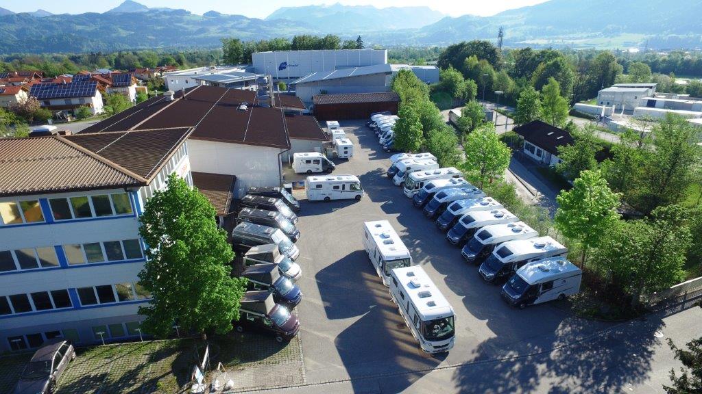 Wohnwagenhändler - Gelände - The Camper Rent GmbH