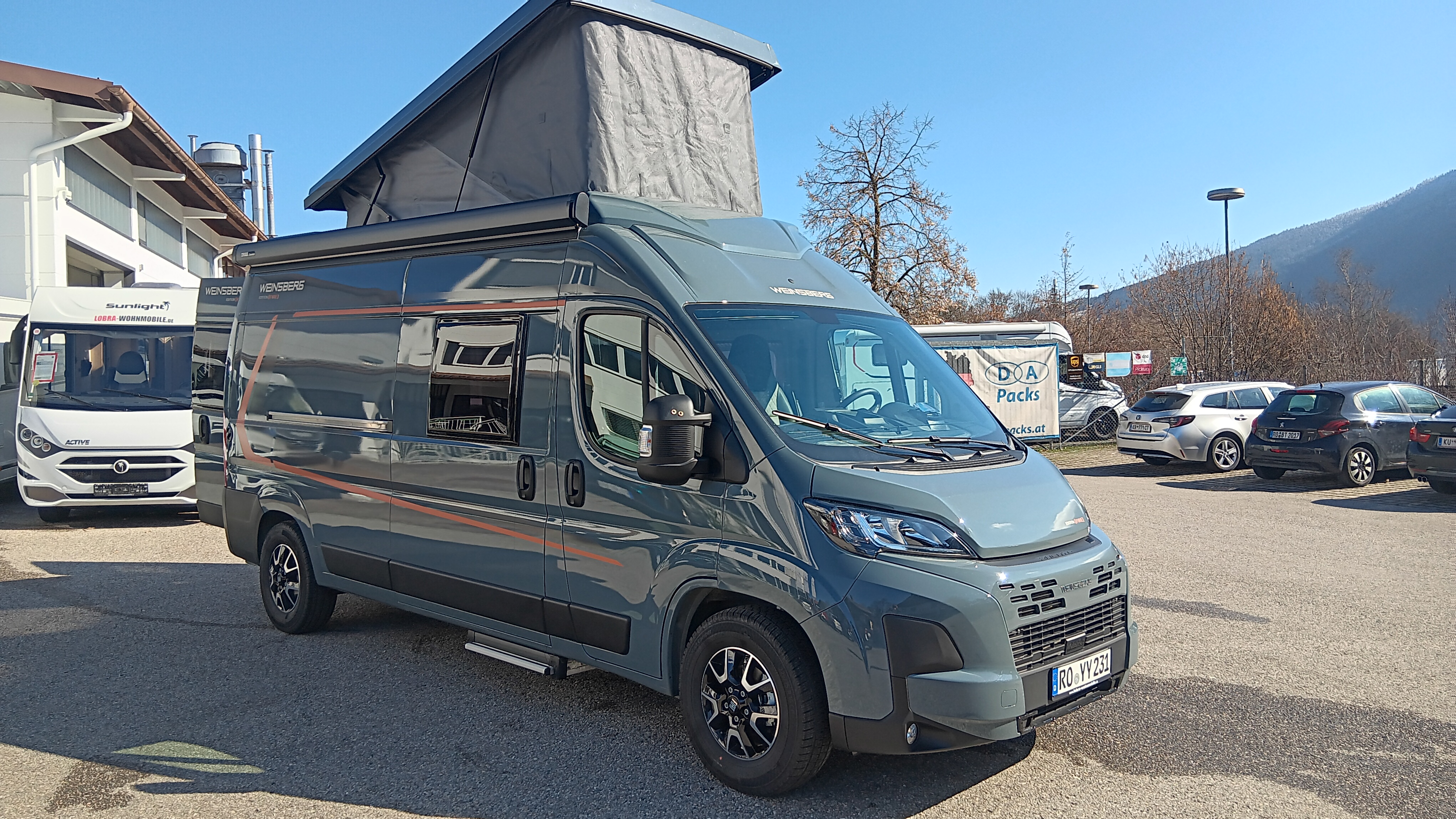 Reisemobil-Verkauf: The Camper Rent GmbH: Weinsberg CaraBus 600 MQ Fire-Edition mit Aufstelldach