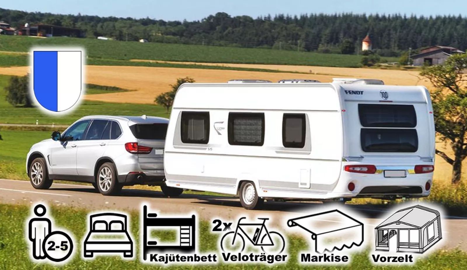 RV dealer - Familien Wohnwagen Vermietung Luzern WOLU