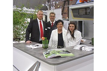 Wohnmobilhändler: Das Imhof Team vom Autohaus Imhof GmbH auf der CMT in Stuttgart - Autohaus Imhof GmbH ** FRANKIA ** FENDT ** WEINSBERG