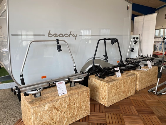 Wohnmobilhändler: Auswahl führender Thule Fahrradträger - Jysk Caravan Center