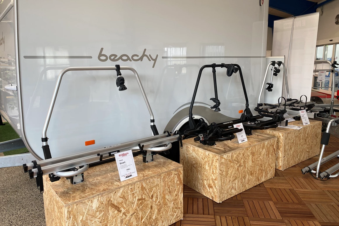 Wohnmobilhändler: Auswahl führender Thule Fahrradträger - Jysk Caravan Center