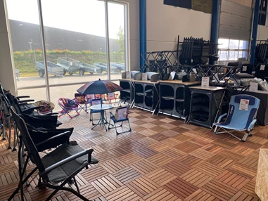 Wohnmobilhändler: Campingschränke in verschiedenen Größen - Jysk Caravan Center