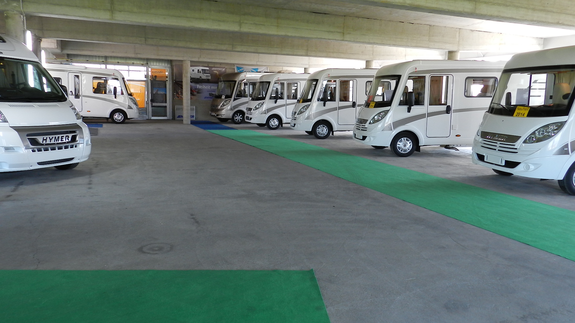 Wohnmobilhändler: Beschreibungstext für das Bild - HYMER Sulzbacher