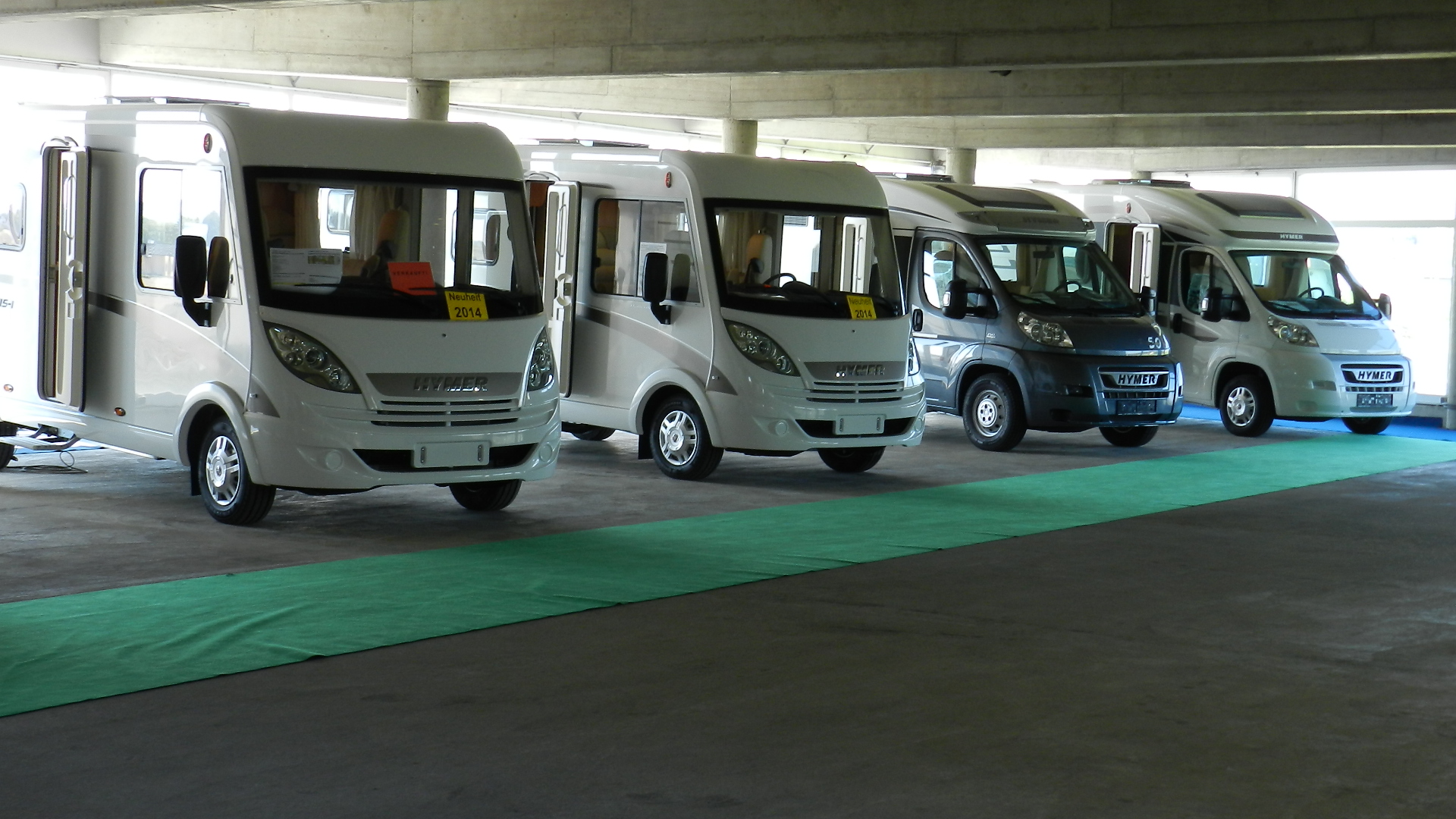 Wohnmobilhändler: Beschreibungstext für das Bild - HYMER Sulzbacher