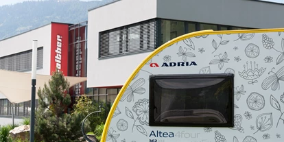 Concessionario di caravan - Reparatur Wohnwagen - Austria - Firmenzentrale Weißenbach/Liezen - Gebetsroither Handels GmbH