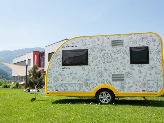 Wohnmobilhändler: Firmenzentrale Weißenbach/Liezen - Gebetsroither Handels GmbH