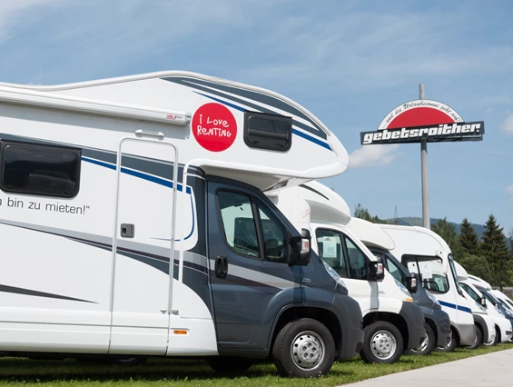 Wohnmobilhändler: Firmenzentrale Weißenbach/Liezen - Gebetsroither Handels GmbH