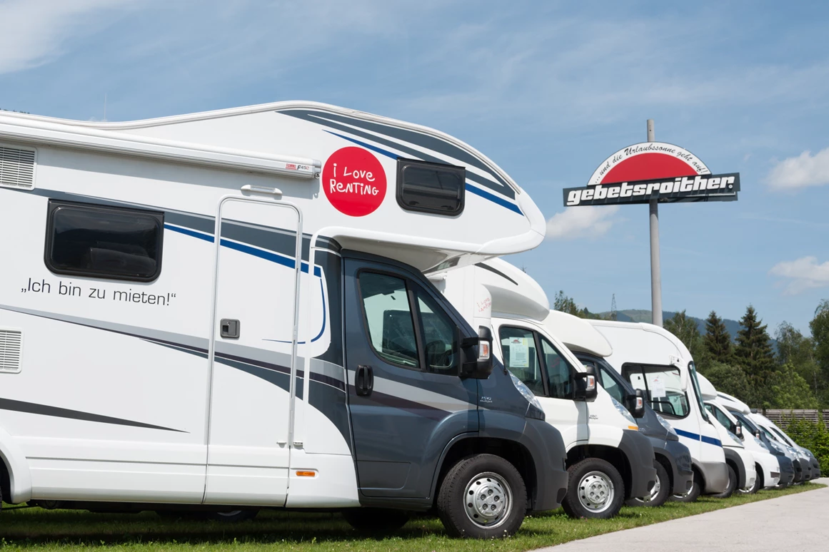 Wohnmobilhändler: Firmenzentrale Weißenbach/Liezen - Gebetsroither Handels GmbH