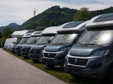 Wohnmobilhändler: Firmenzentrale Weißenbach/Liezen - Gebetsroither Handels GmbH