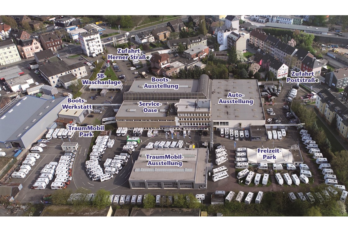 Wohnmobilhändler: Auf circa 24.000 m² finden was das Fahrzeug-Herz begehrt - Auto Spürkel GmbH & Co.KG