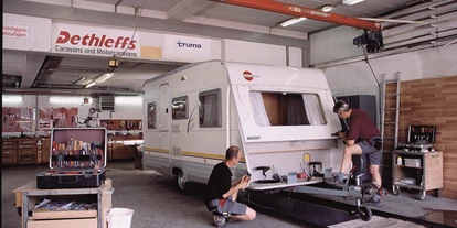 Caravan dealer - Unfallinstandsetzung - Germany - Werkstatt - Camping-Freizeitzentrum Sägmühle GmbH