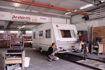 Wohnmobilhändler: Werkstatt - Camping-Freizeitzentrum Sägmühle GmbH