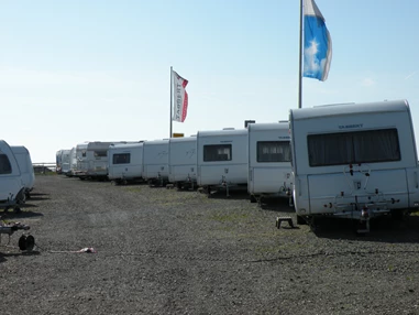 Wohnmobilhändler: Freigelände - Degen Caravan KG