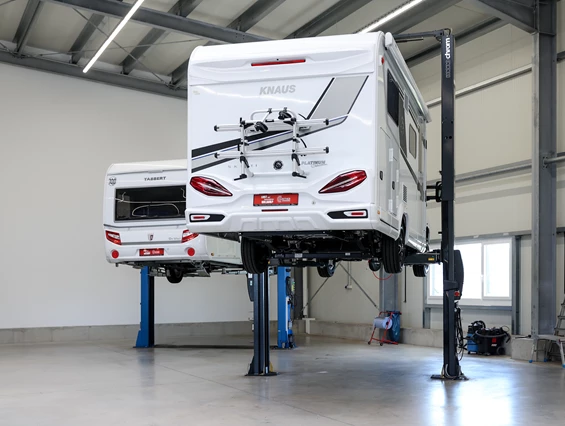 Wohnmobilhändler: Werkstatt - Günther Caravaning GmbH