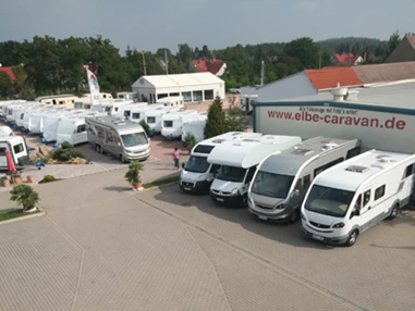 Wohnmobilhändler: Bildquelle: www.elbe-caravan.de - Elbe Caravan GmbH